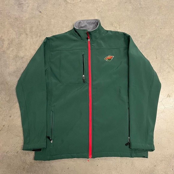 NHL Other - Vintage Minnesota wild full zip jacket‎